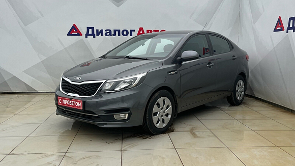 Kia Rio Luxe, 2017 года, пробег 90711 км