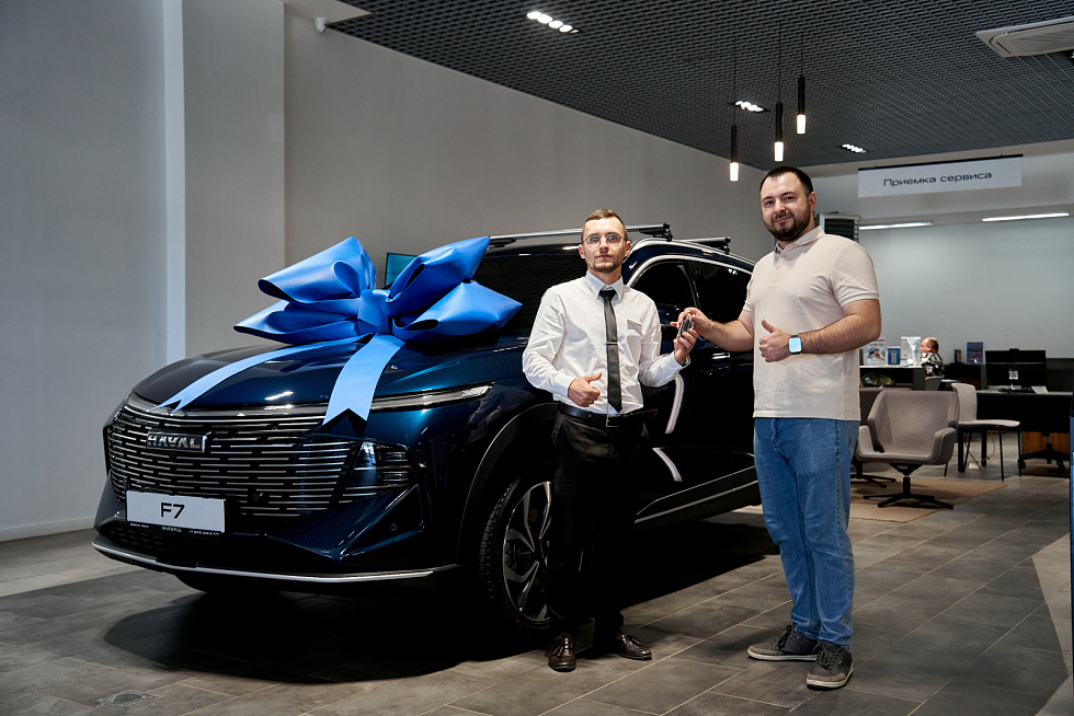 Haval F7 Баланс, голубой