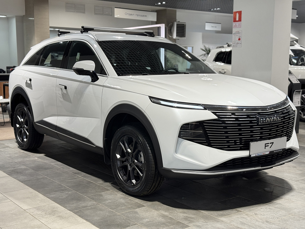 Haval F7 Оптимум, белый