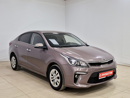 Kia Rio Prestige, 2019 года, пробег 100600 км