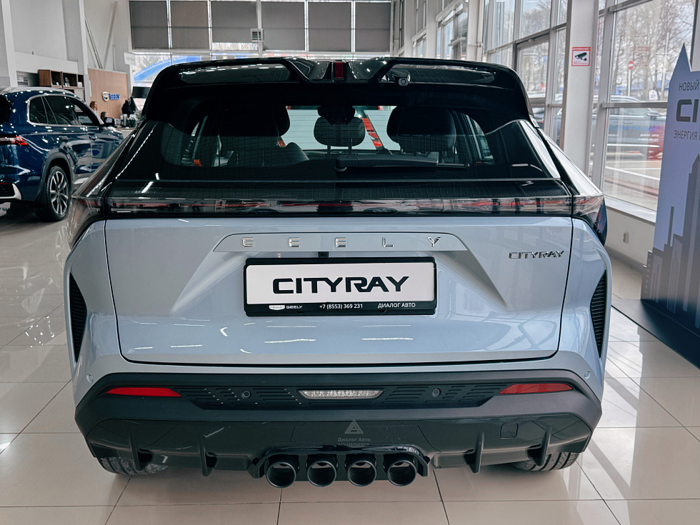 Geely Cityray Flagship Sport, голубой