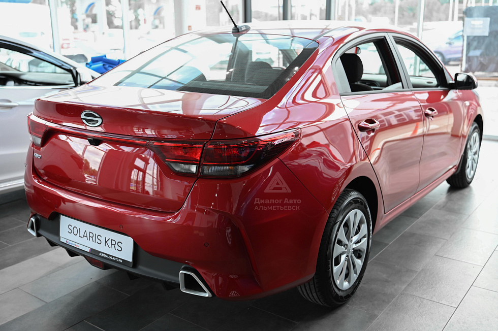 Solaris KRS Luxe AV, красный