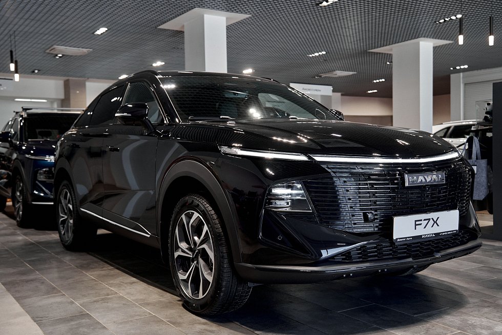 Haval F7x Техно +, голубой