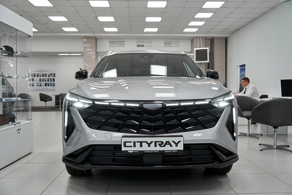 Geely Cityray Комфорт, серебряный