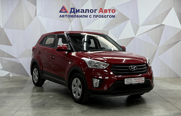 Hyundai Creta, 2018 года, пробег 105761 км