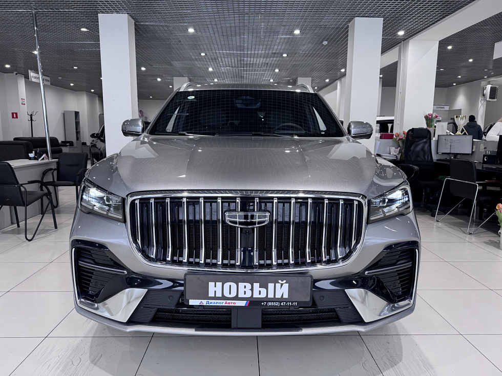 Geely Monjaro Flagship, серебряный