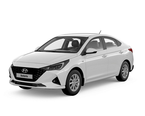 Hyundai Solaris Active Plus, белый