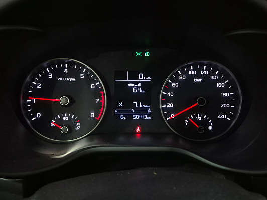 Kia Rio Luxe, 2017 года, пробег 50000 км