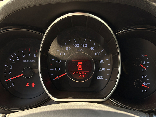 Kia Rio Luxe, 2016 года, пробег 227090 км