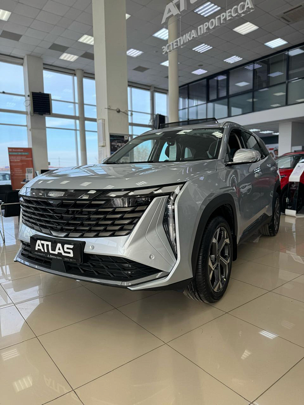 Geely Atlas Флагман, серебряный