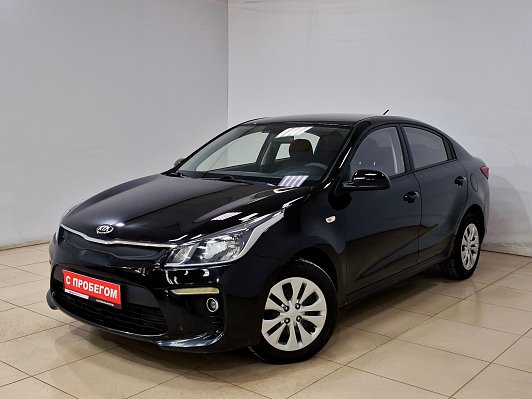 Kia Rio Comfort, 2019 года, пробег 100056 км