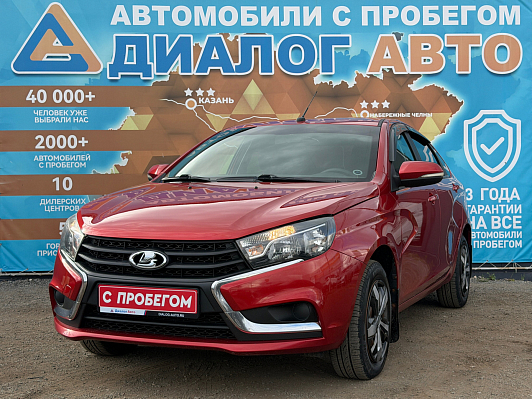 Lada (ВАЗ) Vesta Comfort, 2016 года, пробег 127598 км