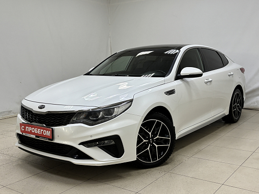 Kia Optima Luxe, 2019 года, пробег 105731 км