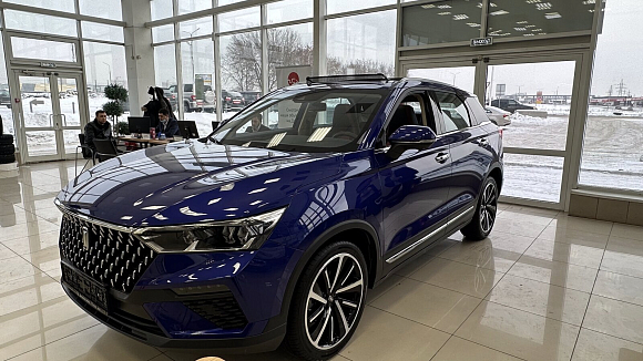 FAW Bestune T77 Prestige Plus (DCT), синий