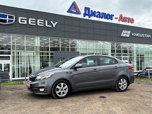 Kia Rio, 2016 года, пробег 121646 км