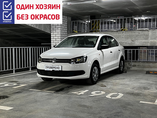 Volkswagen Polo Trendline, 2013 года, пробег 106000 км