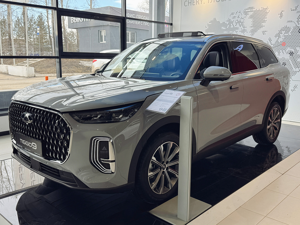Chery Tiggo 9 Prime, серый