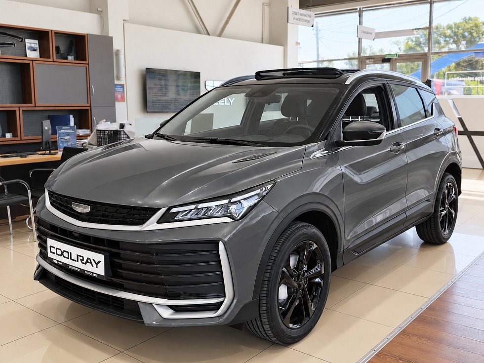 Geely Coolray Спорт, серый