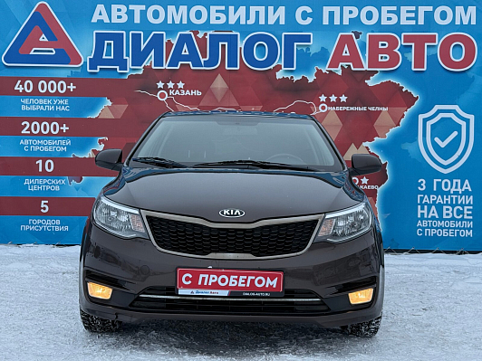Kia Rio, 2015 года, пробег 135000 км