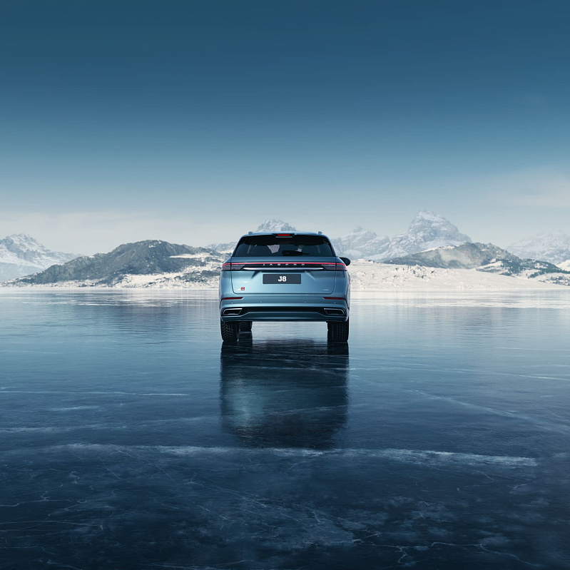 Jaecoo J8 Престиж +, серый