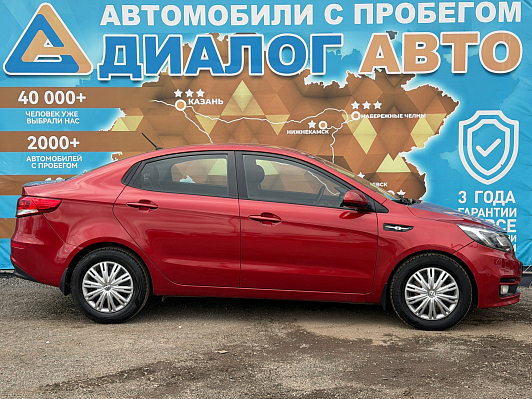 Kia Rio Luxe, 2016 года, пробег 114788 км
