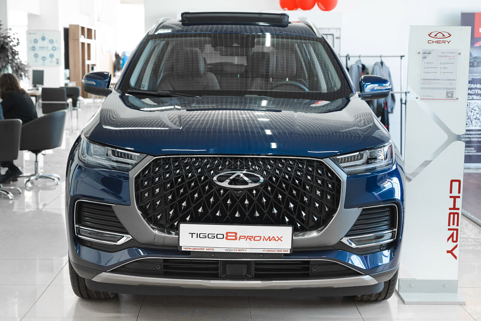 Chery Tiggo 8 Pro Max Ультима/Ultimate 4WD, синий
