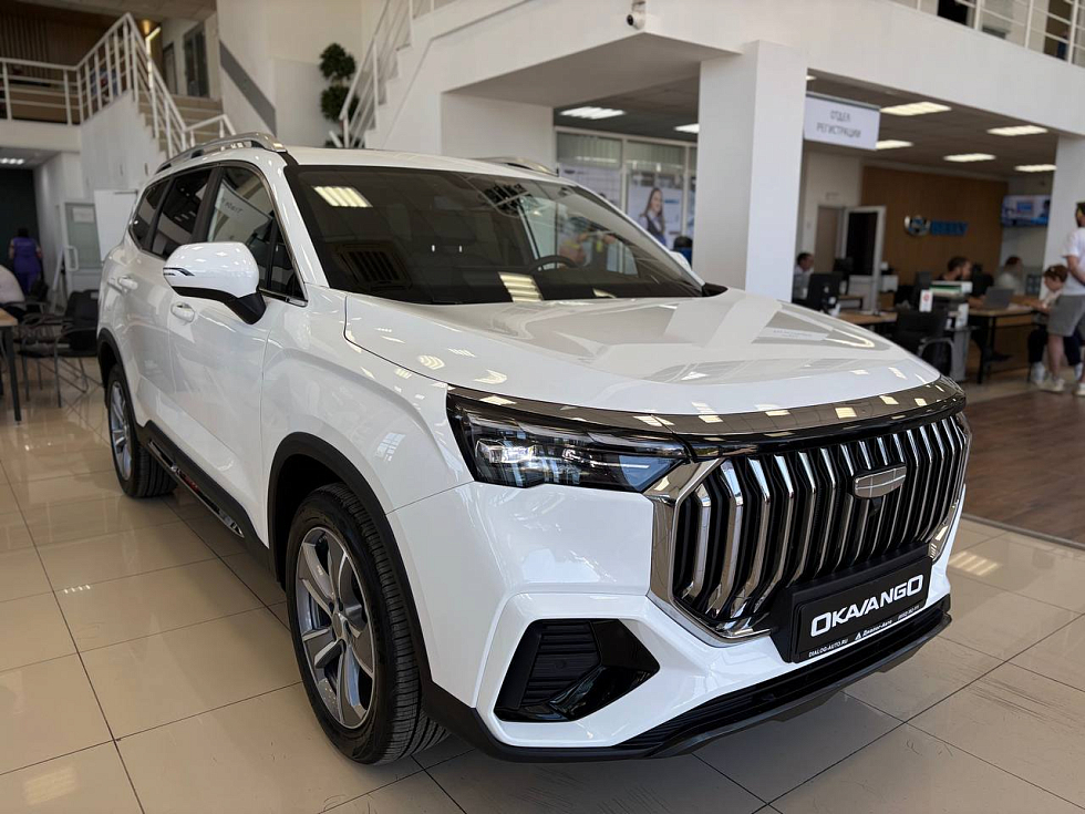 Geely Okavango Flagship, белый