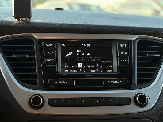Hyundai Solaris Active Plus, 2017 года, пробег 87300 км