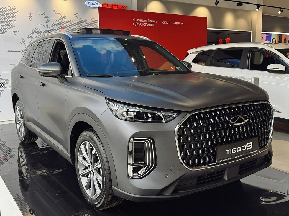 Chery Tiggo 9 Прайм / Prime, серый