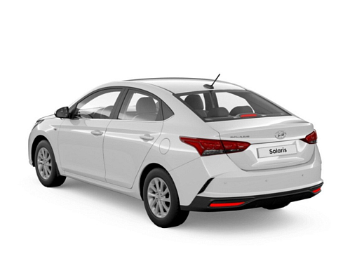 Hyundai Solaris Active Plus, белый