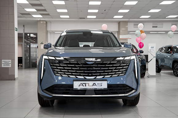 Geely Atlas Flagship Sport, голубой