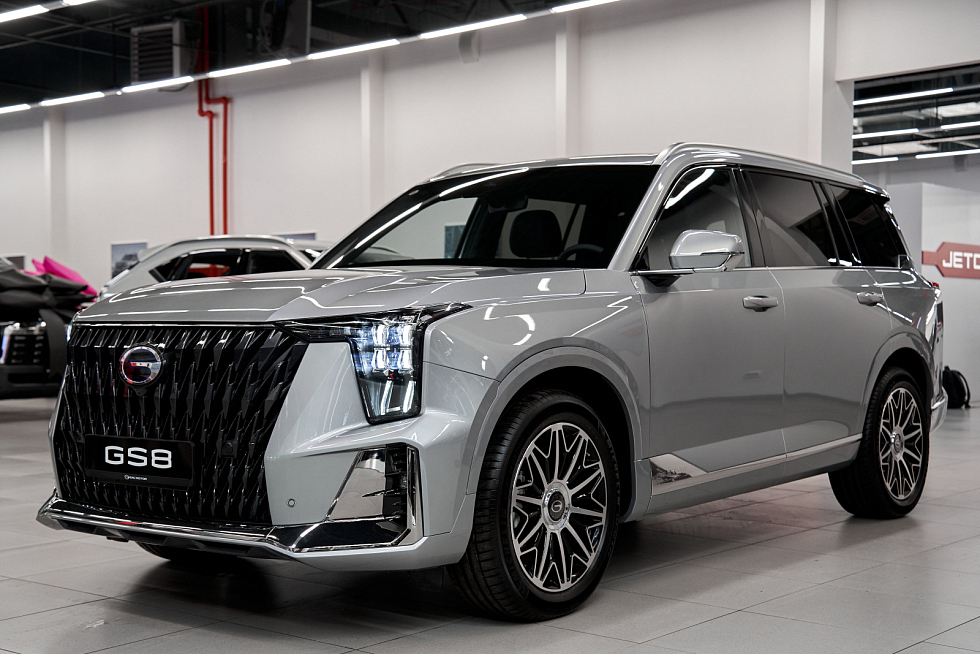 GAC GS8 GX Premium, серебряный