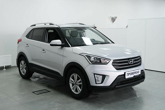 Hyundai Creta, 2018 года, пробег 100500 км