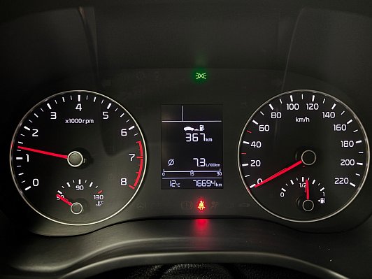 Kia Rio Comfort, 2021 года, пробег 76692 км