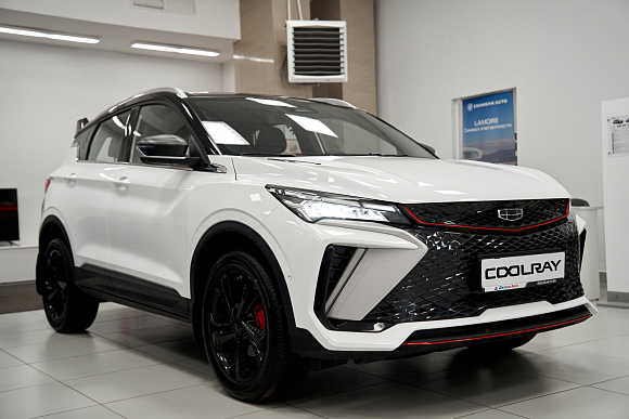 Geely Coolray Flagship, белый