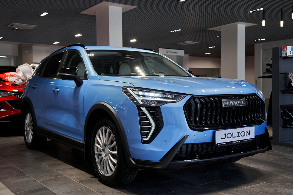Haval Jolion Техно +, голубой