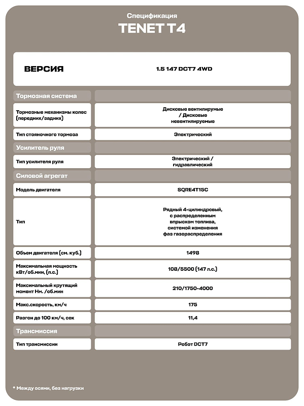 TENET T4 Прайм, черный