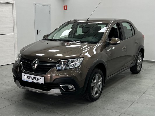 Renault Logan Stepway Life, 2019 года, пробег 93000 км