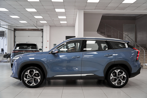 Geely Atlas Flagship Sport, голубой