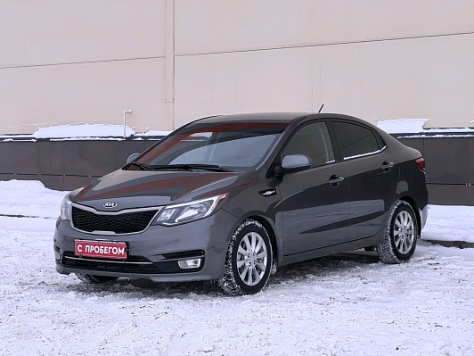 Kia Rio, 2016 года, пробег 141000 км