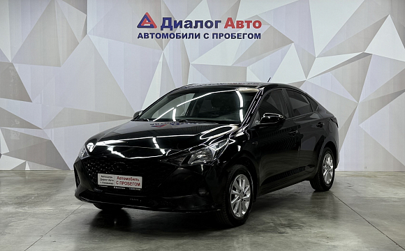 Hyundai Solaris Специальная Серия "10 лет", 2021 года, пробег 75000 км