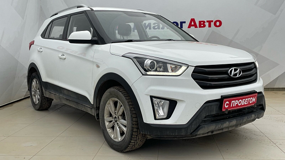 Hyundai Creta, 2018 года, пробег 128994 км