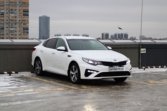 Kia Optima Edition Plus, 2019 года, пробег 106542 км