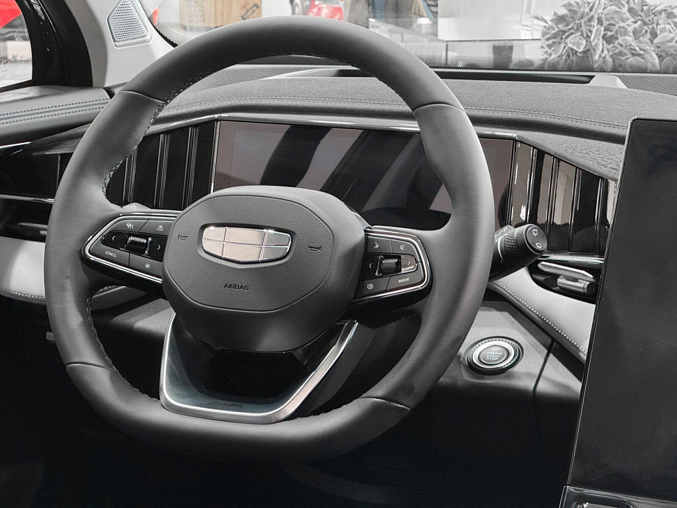 Geely Atlas Flagship, голубой