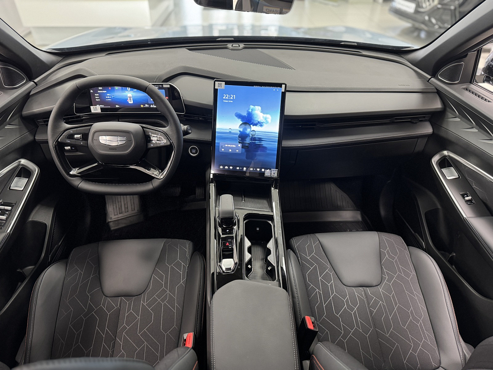 Geely Cityray Flagship Sport, голубой