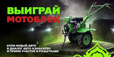 Двойная удача: авто для города и мотоблок для дачи!