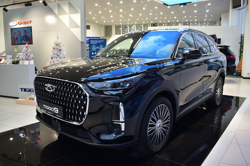 Chery Tiggo 9 , черный