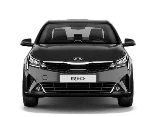 Kia Rio Luxe AV, черный