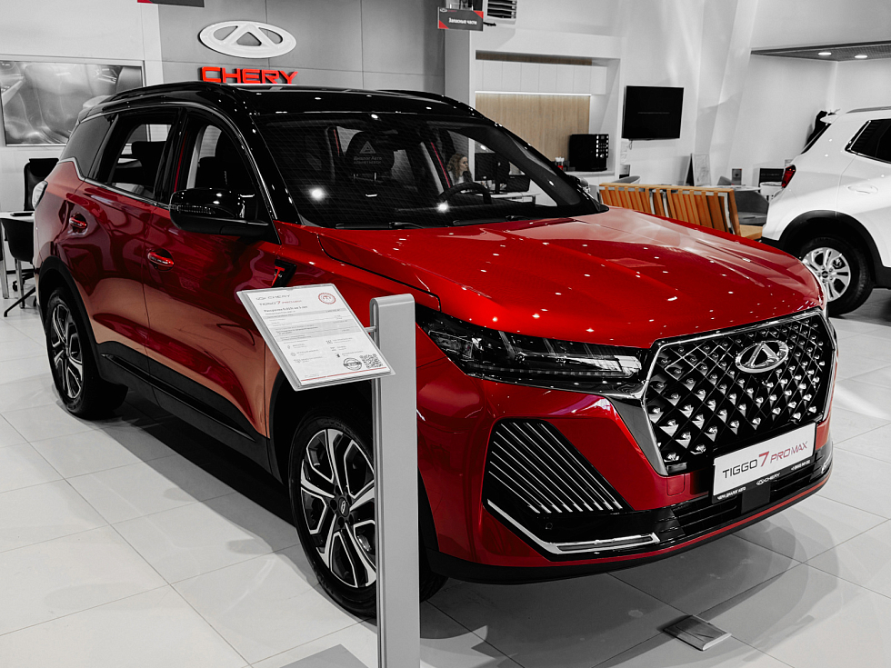 Chery Tiggo 7 Pro Max Prime, красный