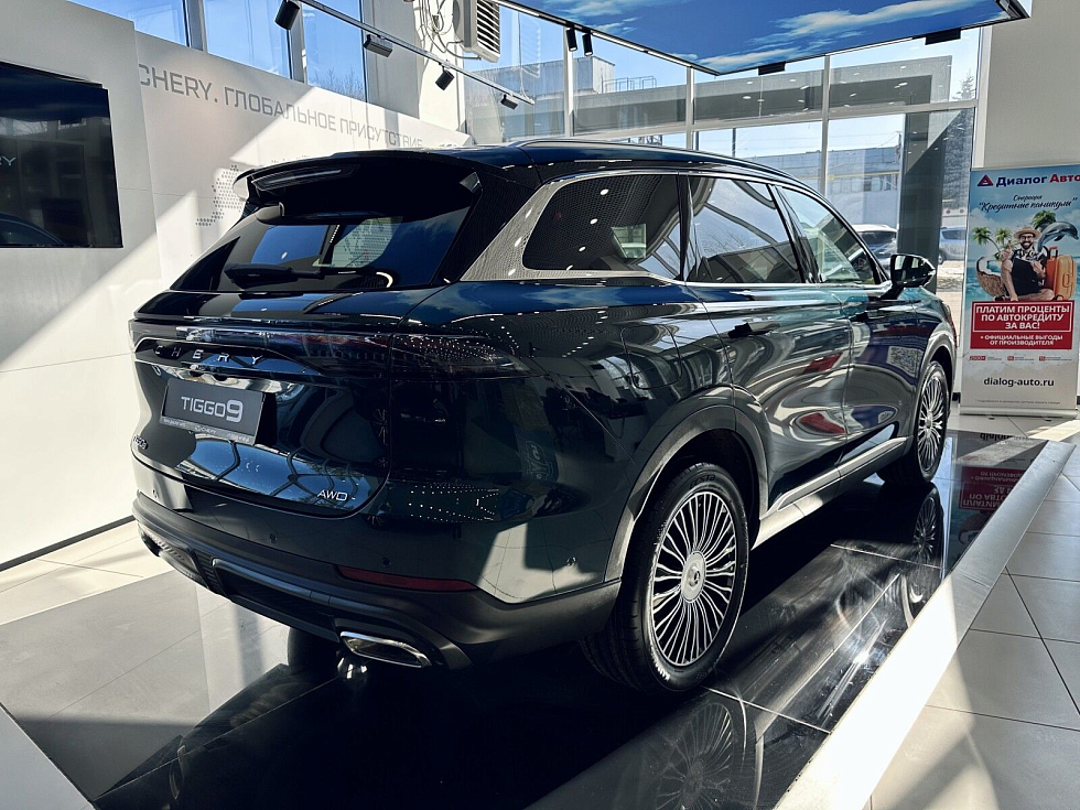 Chery Tiggo 9 Ultra, зеленый